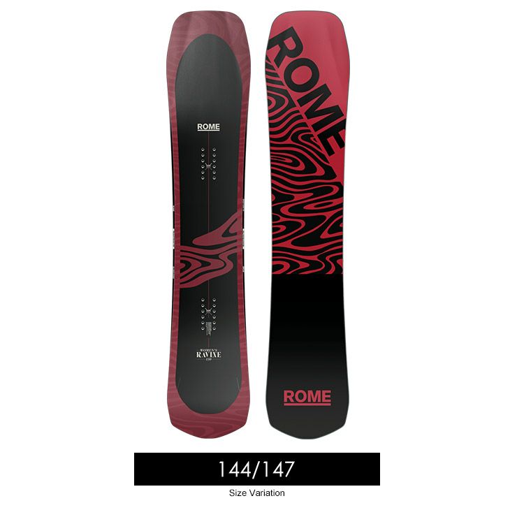 無料ワックスサービス有】24-25 2025 ROME ローム WOMEN'S RAVINE