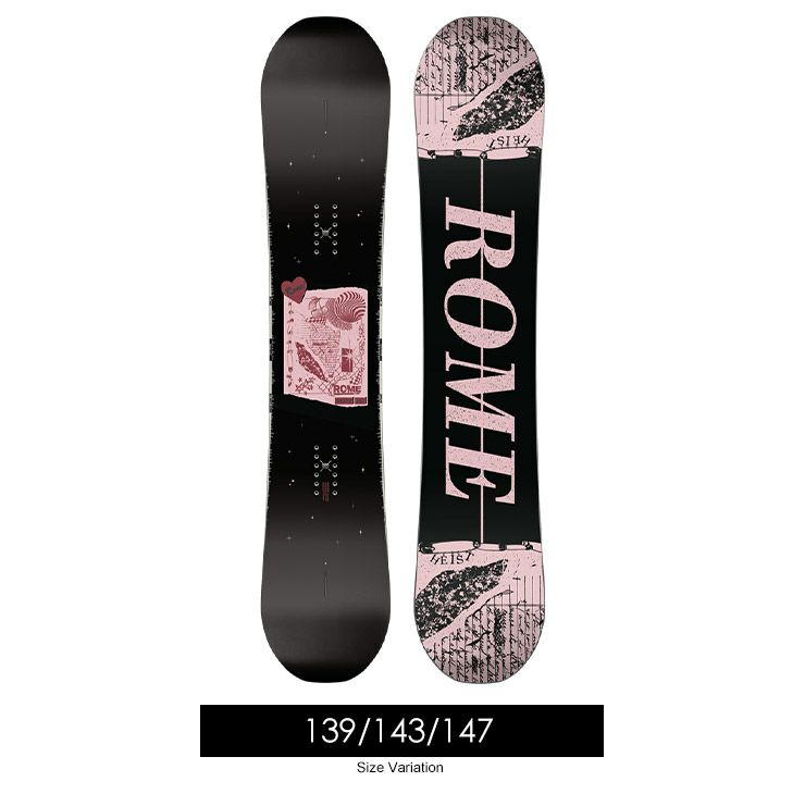 無料ワックスサービス有】24-25 2025 ROME ローム HEIST ヘイスト