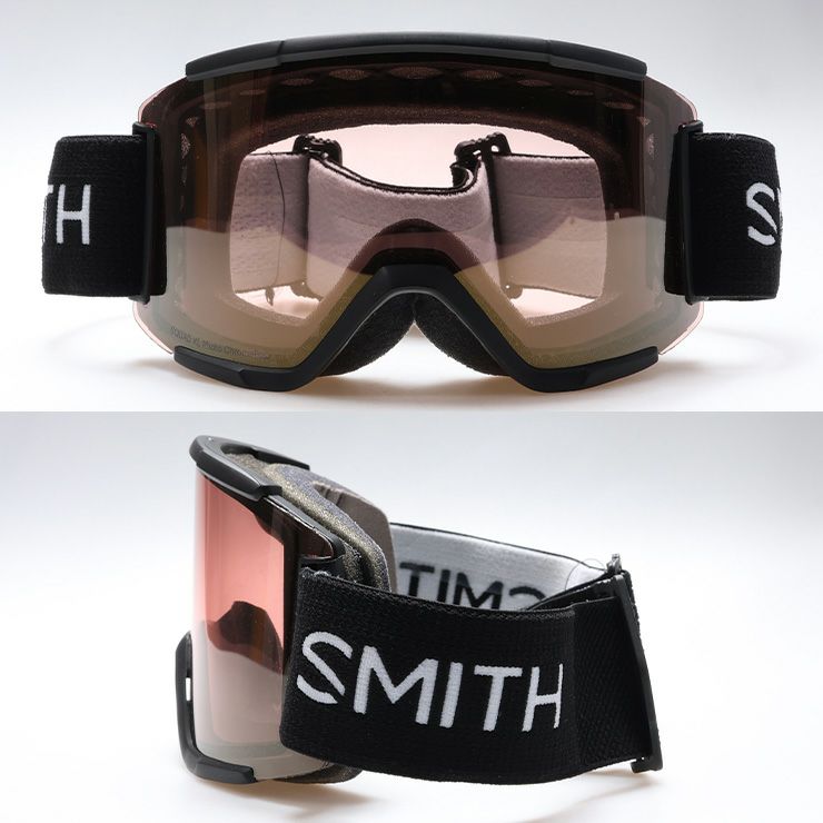 SMITH(スミス) SQUAD XL ゴーグル　調光レンズ SMITH スミス スノーボード ゴーグル Squad XL スカッドXL Black
