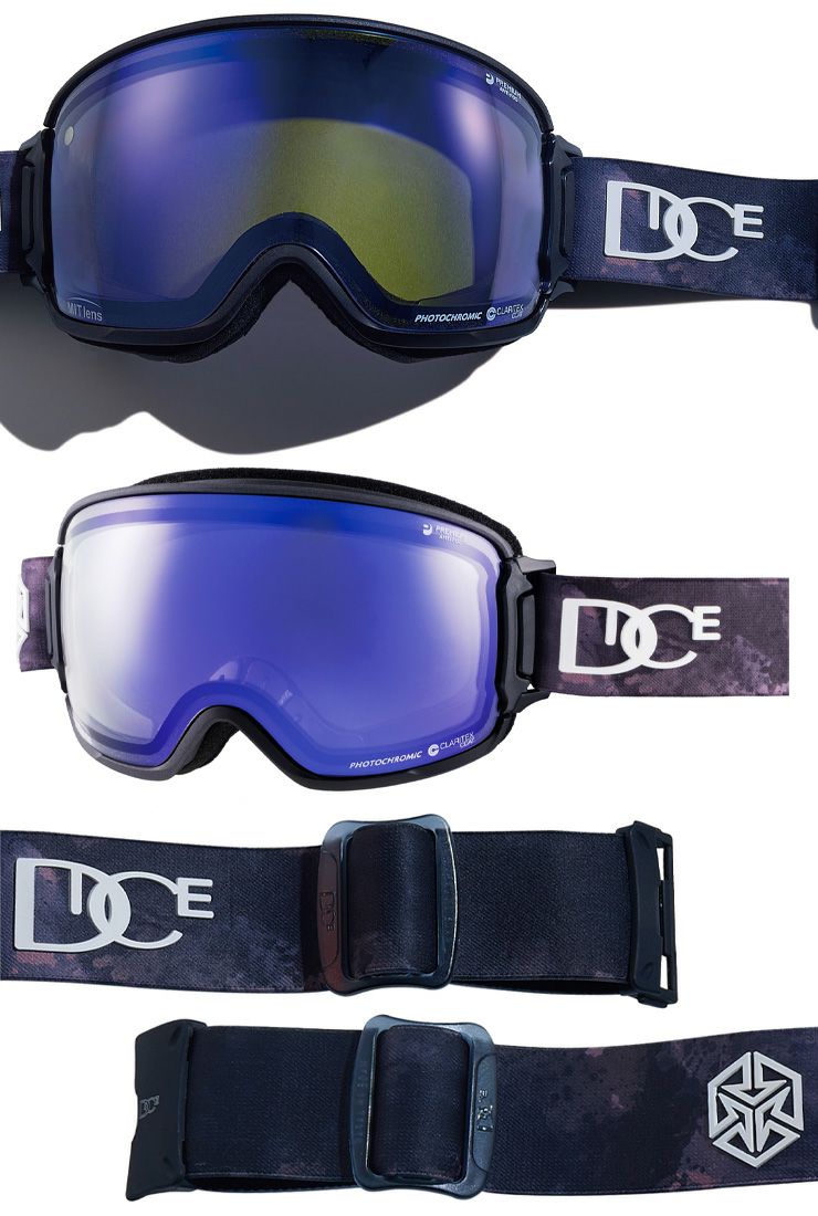 2025 DICE ダイス BANK バンク スノーボード ゴーグル BK45191 カラー