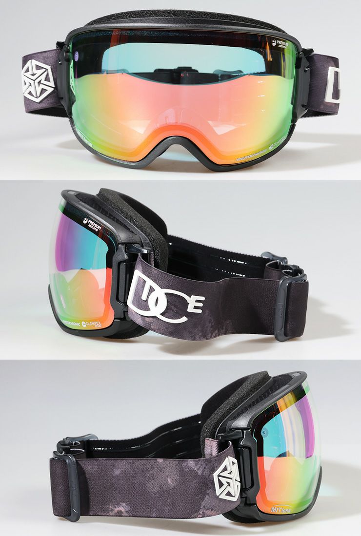 2025 DICE ダイス BANK バンク スノーボード ゴーグル BK45190 カラー