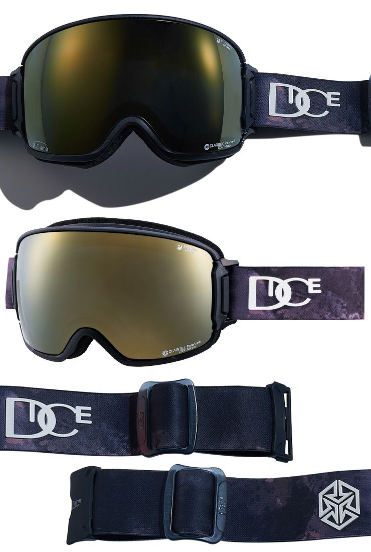 2025 DICE ダイス BANK バンク スノーボード ゴーグル BK40895 カラー