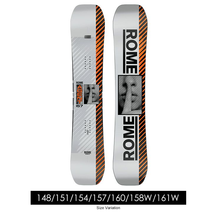 取付無料 ROME ローム AGENT エージェント スノーボード ＆ SALOMON