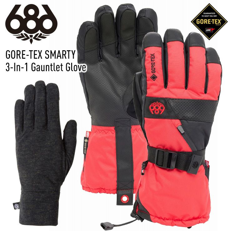 【特価】レアデックまとめ売り90個 686/シックスエイトシックス メンズ スノーボード グローブ ミトン