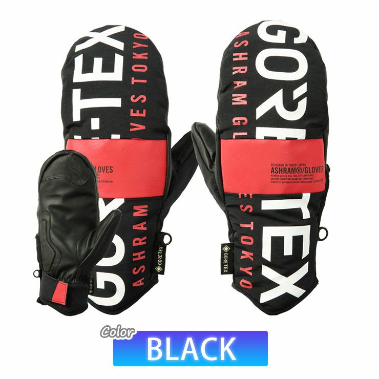 ashram アシュラム スノーボード グローブ ゴアテックス PROFILE LOGO