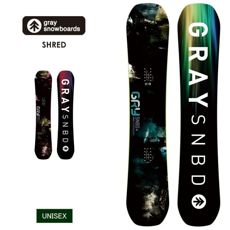 定価￥79200 59%off 24 グレイ スノーボード SHRED 154