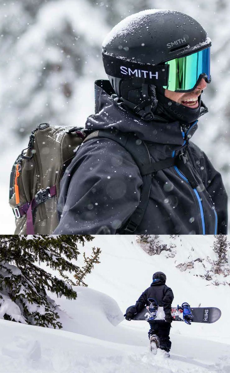1610574-SMITH OPTICS/コード ミップス スノーヘルメット フリー
