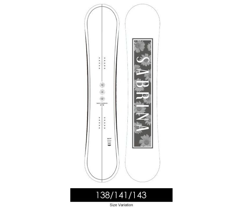 無料ワックスサービス有】24-25 2025 SABRINA サブリナ GTW ジーティー