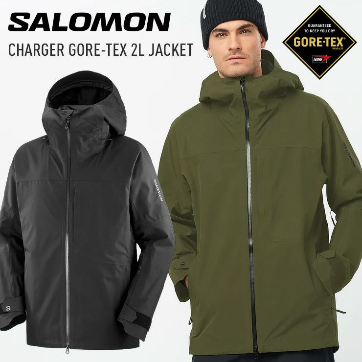 新品 サロモン CHARGER 2レイヤー ジャケットLC2305100 黒 S 24-25 SALOMON サロモン CHARGER 2L JACKET チャージャー ツー