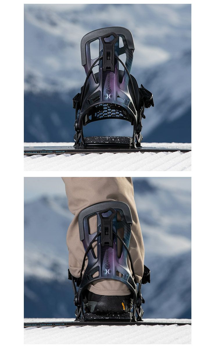 24-25 NIDECKER FLOW NX2 スノーボード　ビンディング　Ｍ NIDECKER ナイデッカー FLOW NX2 HYBRID 24-25 2025