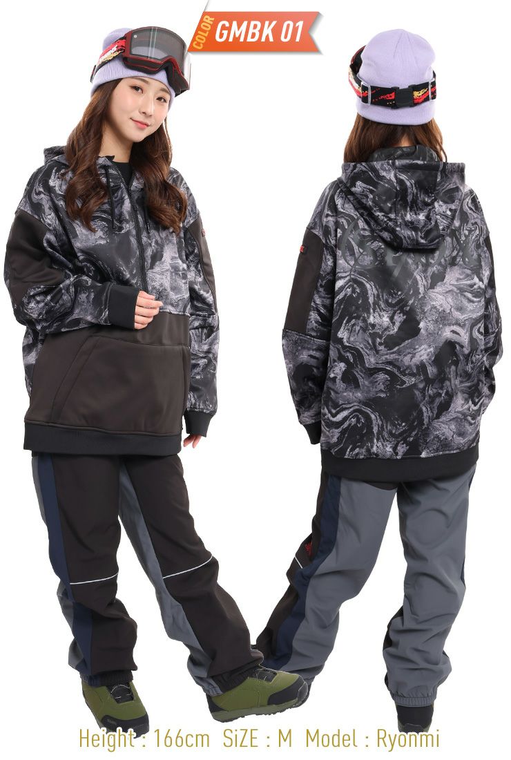 SPOXスノーボードウエア スノーボードウェア 上下セット SPOX スポックス ボンディング 防水