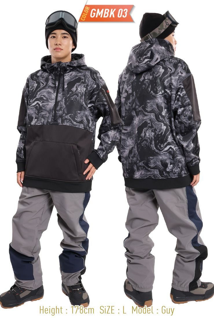 スノーボードウェア 上下セット SPOX スポックス ボンディング 防水