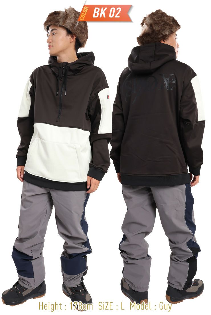 SPOX スノーボードジャケット　スノーボードウェア スノーボードウェア 上下セット SPOX スポックス ボンディング 防水
