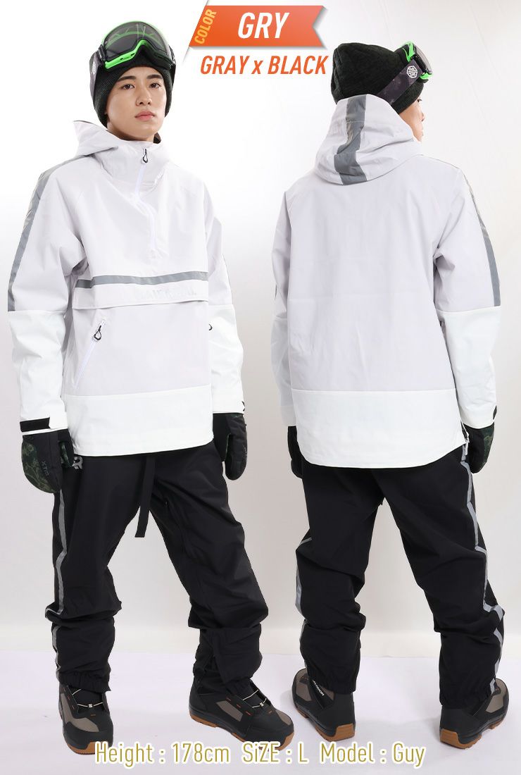スノーボードウェア 上下セット AIRREAL エアリアル プルオーバー