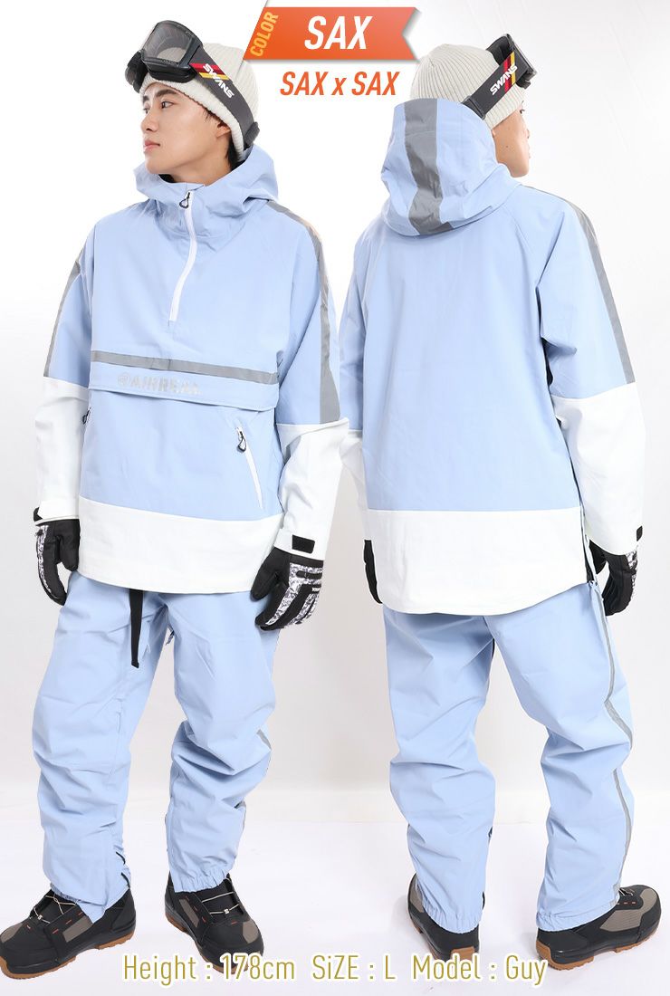 スノーボードウェア 上下セット AIRREAL エアリアル プルオーバー