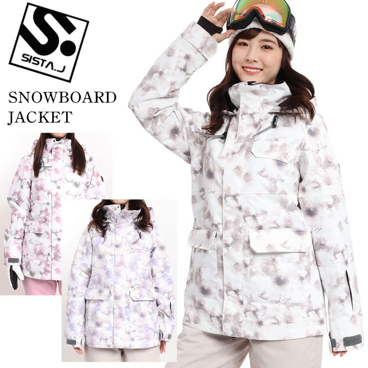 #X13✨sista.J✨スキー スノボ ウェア 上下セット レディースS スノーボードウェア SISTA.J シスタージェイ スノーボード スキー