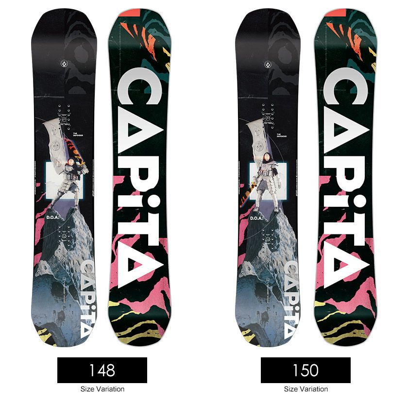 無料ワックスサービス有】25-26 2026 CAPITA キャピタ DOA D.O.A.