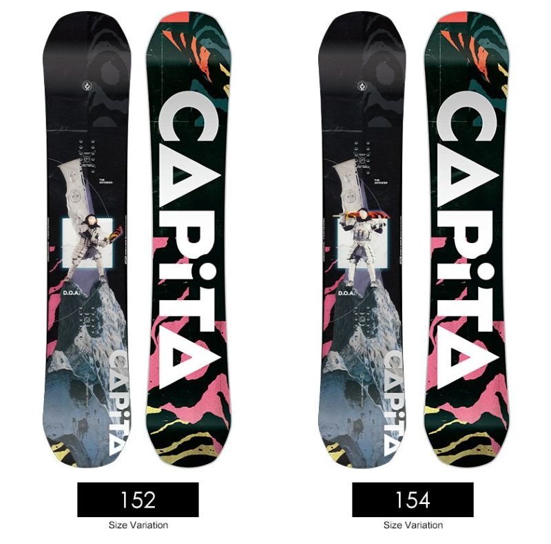 無料ワックスサービス有】25-26 2026 CAPITA キャピタ DOA D.O.A.