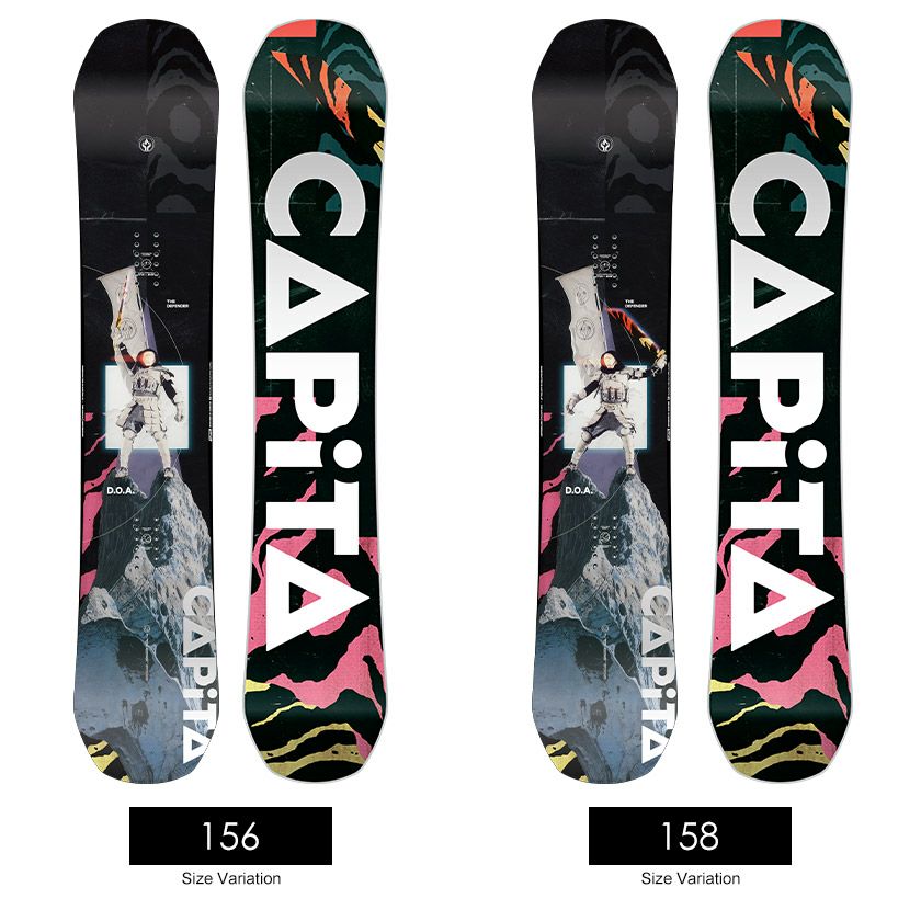 無料ワックスサービス有】25-26 2026 CAPITA キャピタ DOA D.O.A.