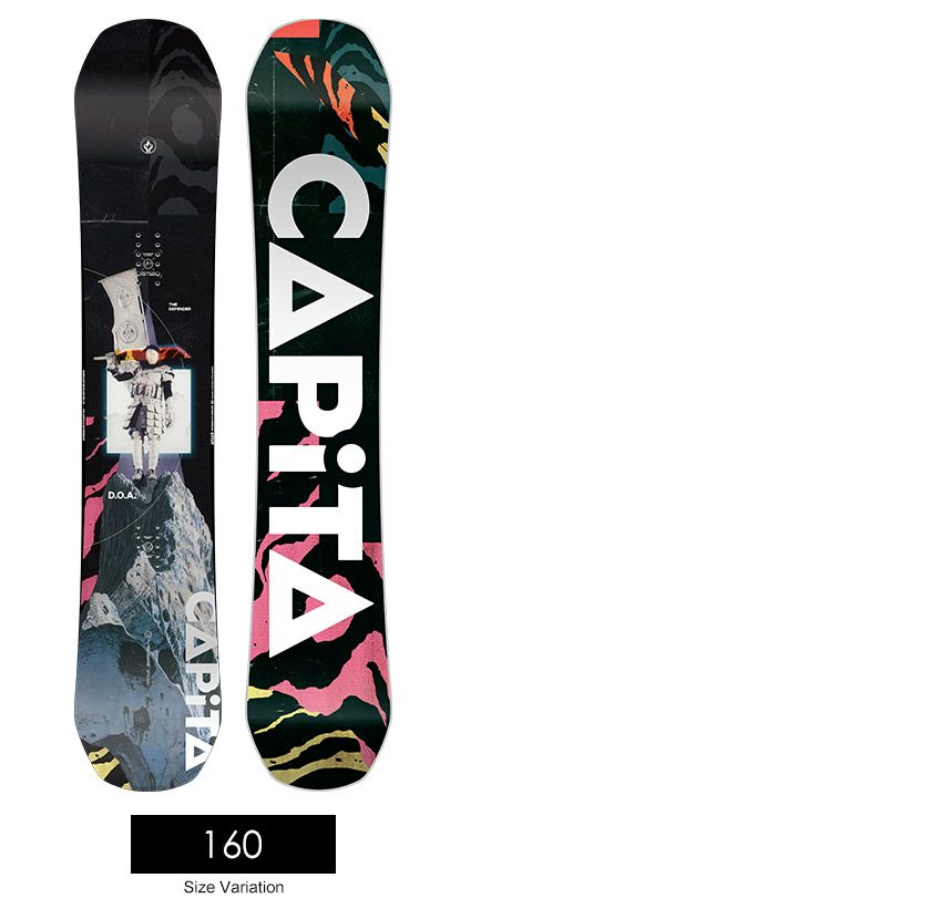 無料ワックスサービス有】25-26 2026 CAPITA キャピタ DOA D.O.A.