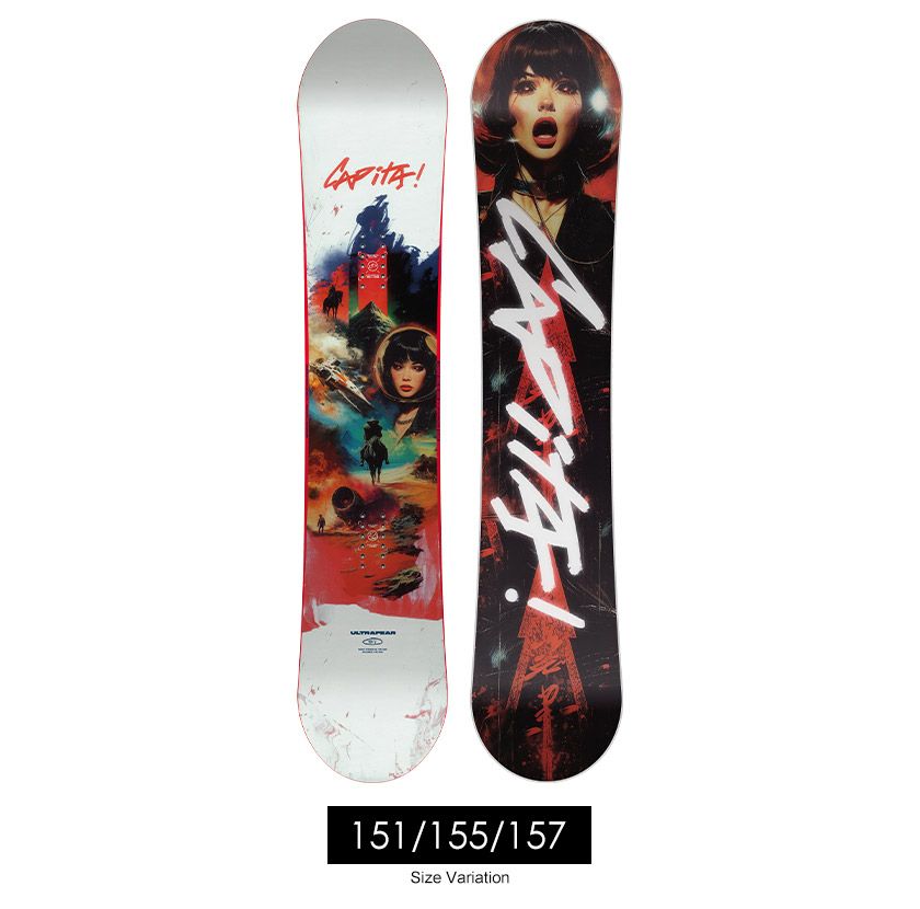 無料ワックスサービス有】25-26 2026 CAPITA キャピタ ULTRAFEAR