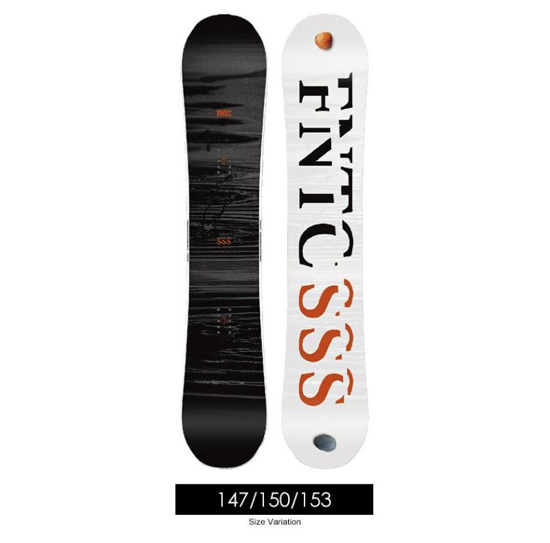 FC スノーボード ホワイト/ブラック22-23 無料ワックスサービス有】25-26 2026 FNTC エフエヌティーシー SSS