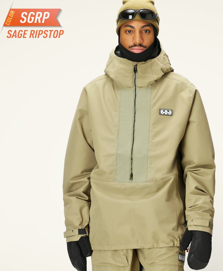 25-26 686 シックスエイトシックス GHOST 2.5L SHELL ANORAK ゴースト