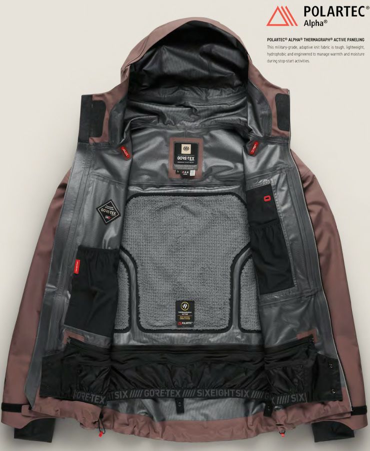 25-26 686 シックスエイトシックス GORE-TEX 3L ATV THERMAGRAPH