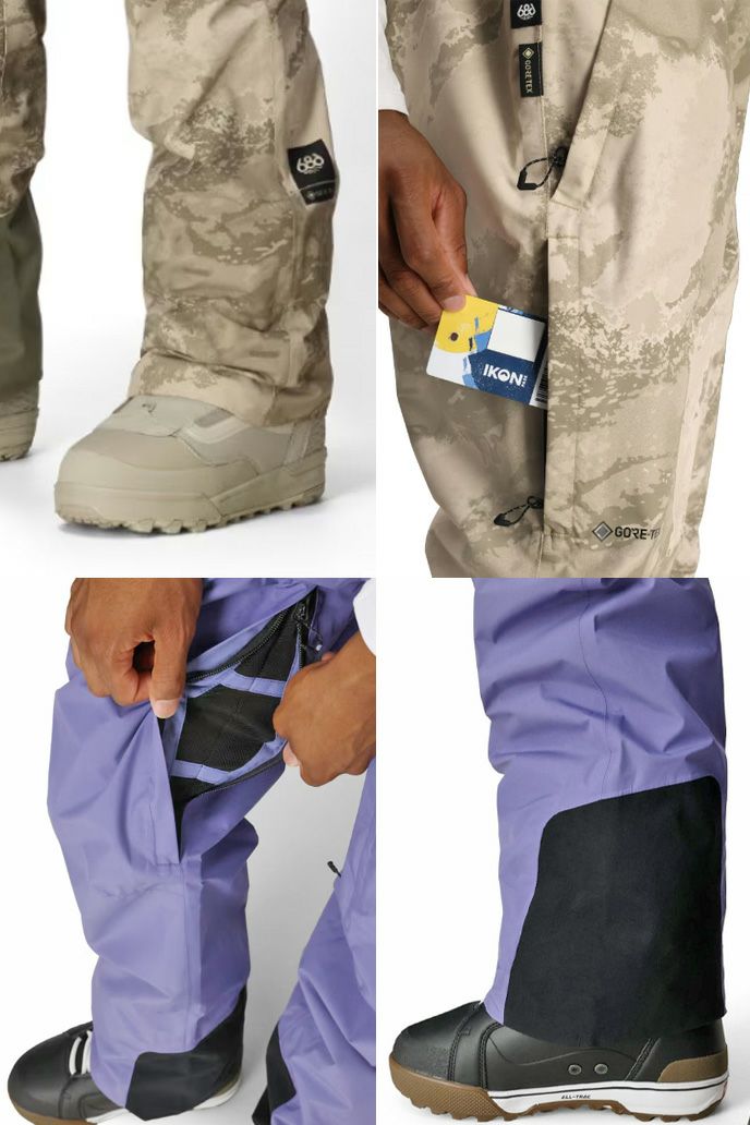 25-26 686 シックスエイトシックス GORE-TEX CORE SHELL PANT