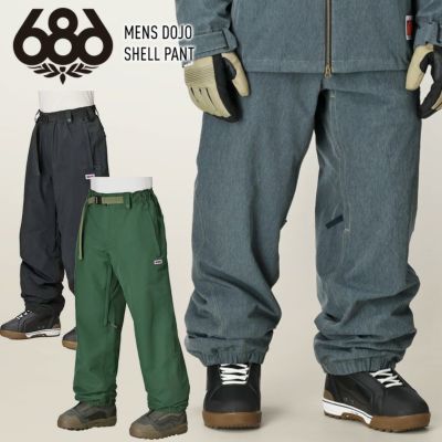 686 スノーボードウェア L パンツ ズボン dojo 20K スキーウェア 686 シックスエイトシックス GORE-TEX DOJO ユニセックス