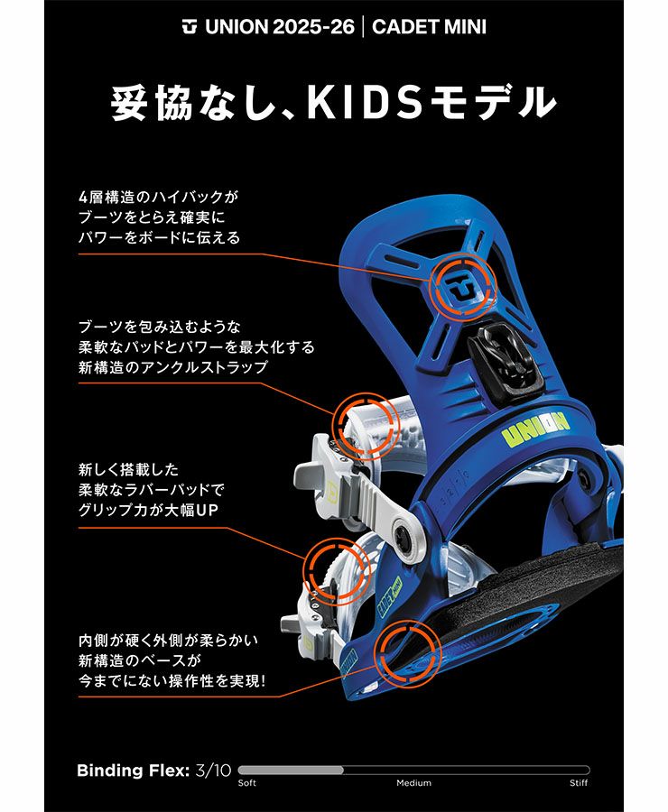 UNION CADET MINI XS 1日使用　美品　キッズ UNION CADET MINI XS 1日使用 美品 キッズ UNION CADET XS たまらなく