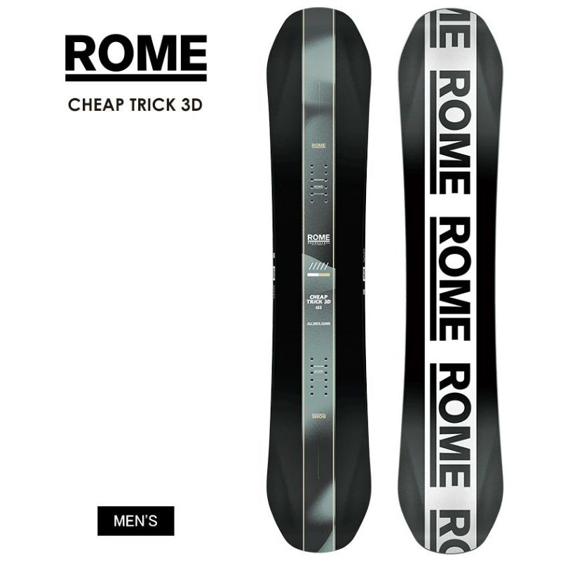 無料ワックスサービス有】25-26 2026 ROME ローム CHEAP TRICK 3D