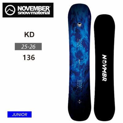ノベンバー　November KD 125 スノーボード　板 NOVEMBER／ノベンバー KD 136cm | JSBCスノータウン