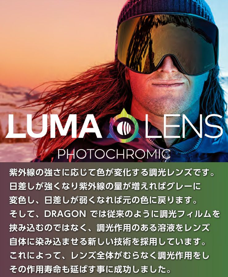 2026 DRAGON ドラゴン スノーボード ゴーグル PXV カラー
