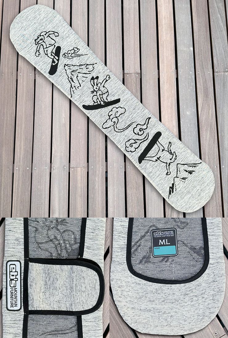 正規品 25-26 eb's エビス KNIT COVER ニットカバー スノーボード