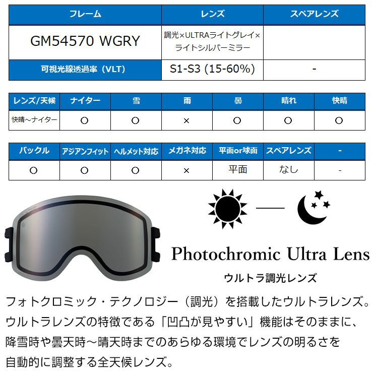 2026 DICE ダイス GOODMAN グッドマン スノーボード ゴーグル GM54570