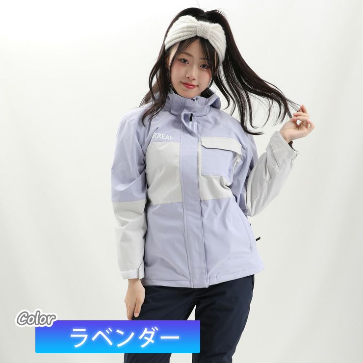 25-26 AIRREAL エアリアル ARG-4212 ガールズスキースーツ ジャケット