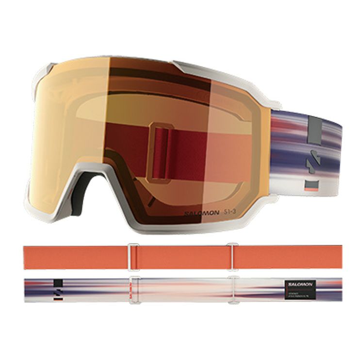 サロモン　 ゴーグル 赤色レンズ ベージュフレーム 2026 SALOMON サロモン S/VIEW 3 PHOTOCHROMIC カラー : Rainy Day