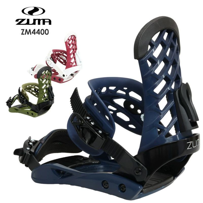 ZUMA ツマ ZM4400 スノーボード バインディング メンズ レディース