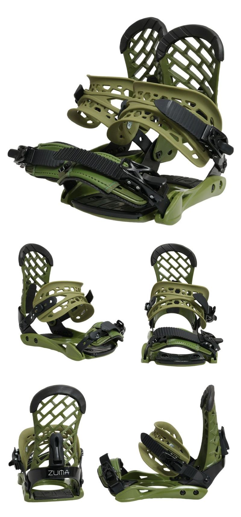 ZUMA ツマ ZM4400 スノーボード バインディング メンズ レディース