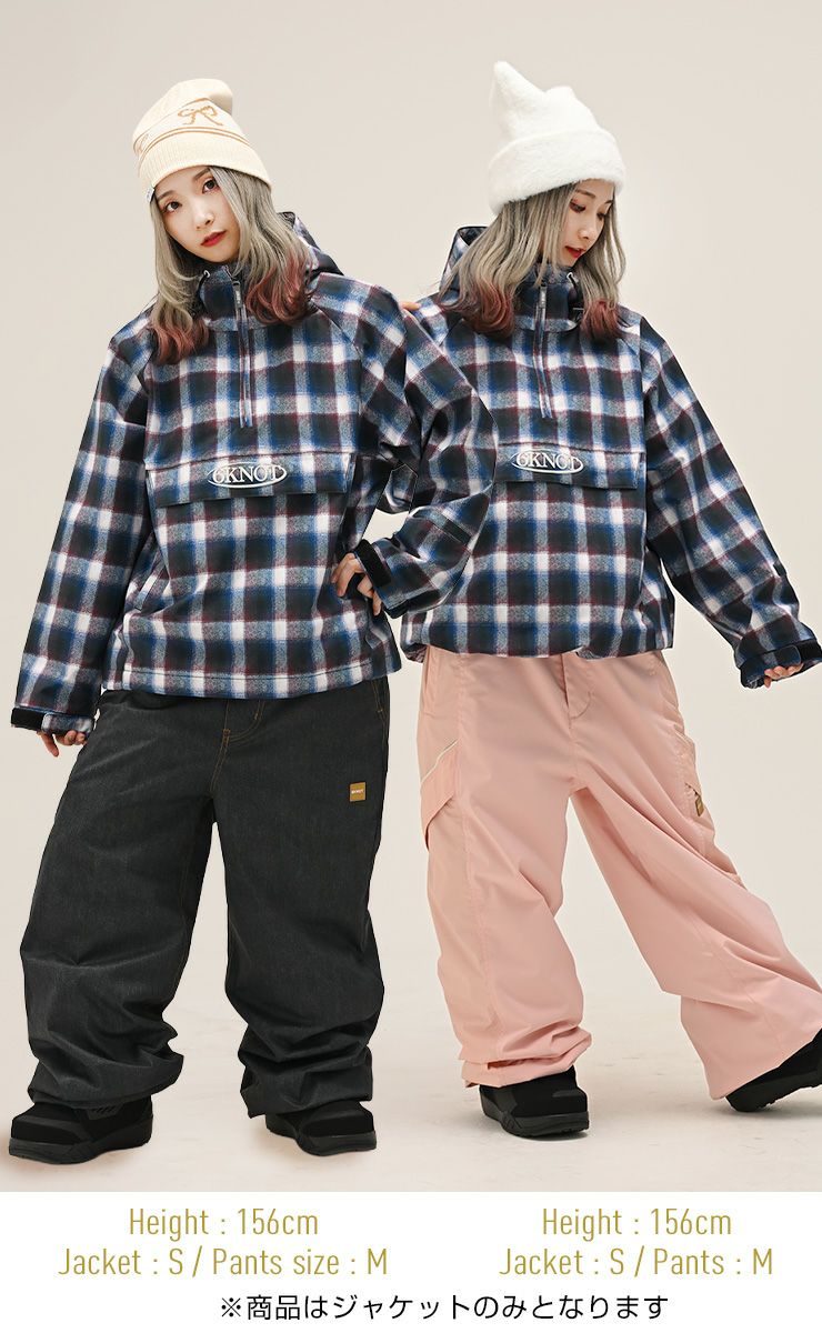 2026 6KNOT シックスノット CHECK ANORAK チェックアノラック