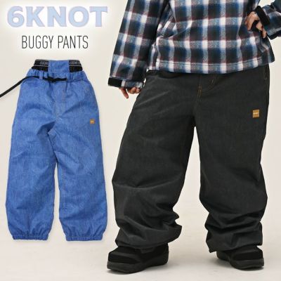 2026 6KNOT シックスノット BUGGY PANTS バギーパンツ スノーボード