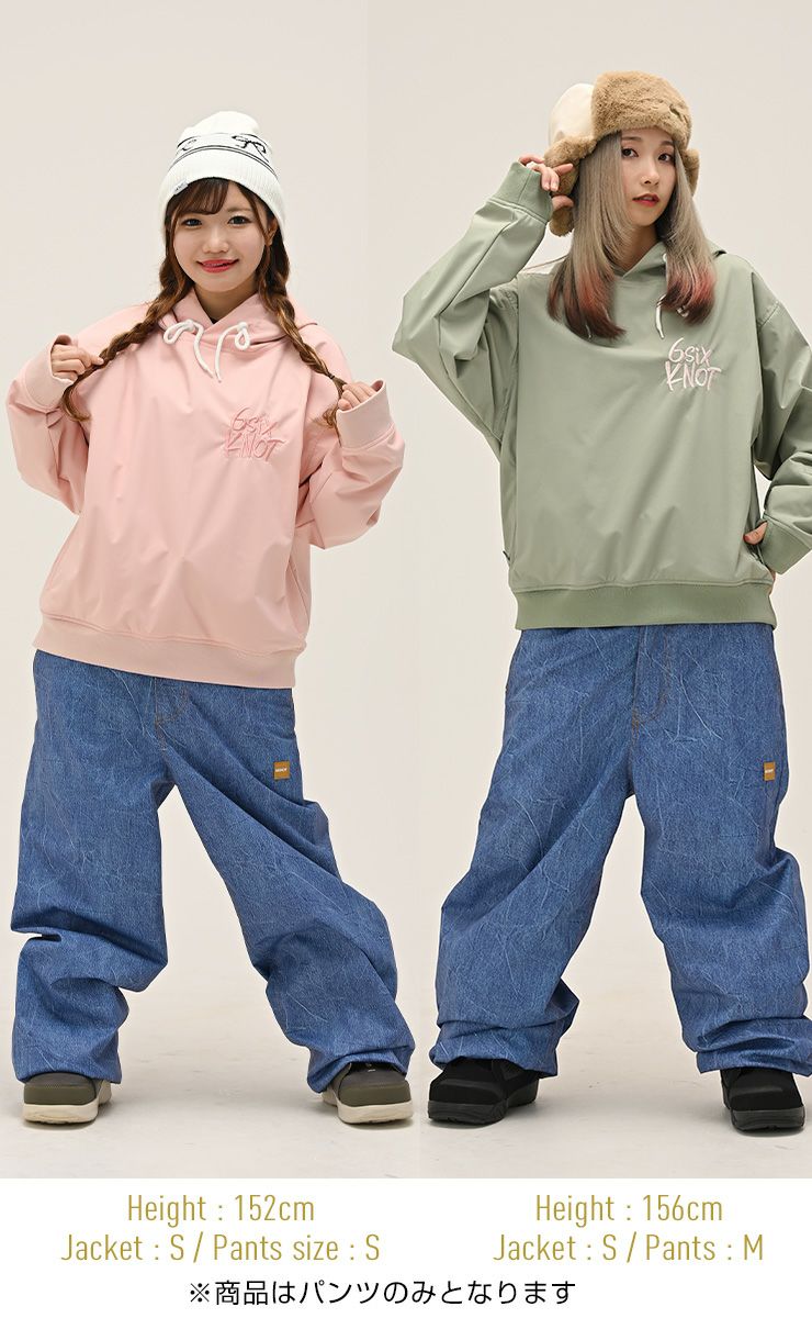 ポイントUP祭!!】2026 6KNOT シックスノット BUGGY PANTS バギーパンツ