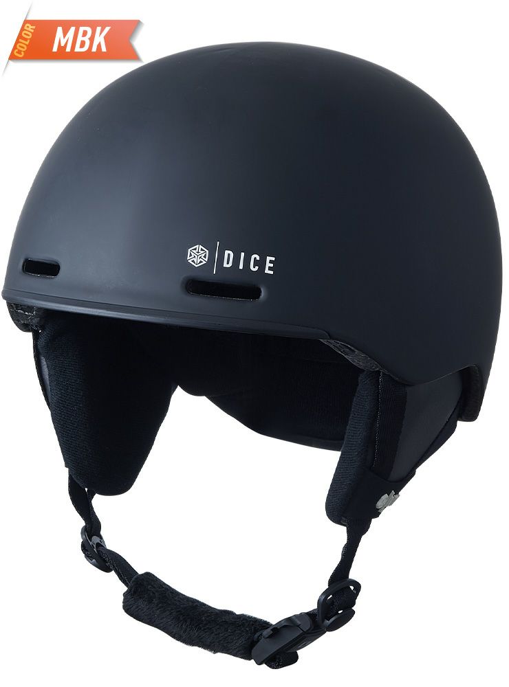 2026 DICE ダイス D6 ヘルメット マットブラック スキー スノーボード
