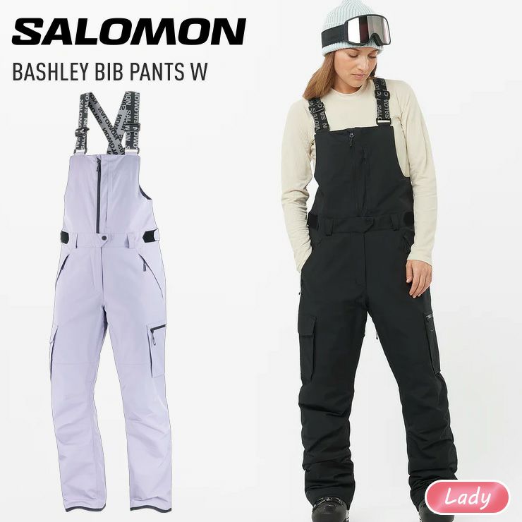 2026 SALOMON サロモン BASHLEY BIB PANTS W バシュリー ビブ パンツ