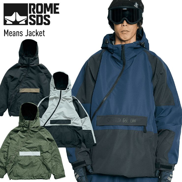 2026 ROME SDS ローム MEANS JACKET ミーンズジャケット スノーボード